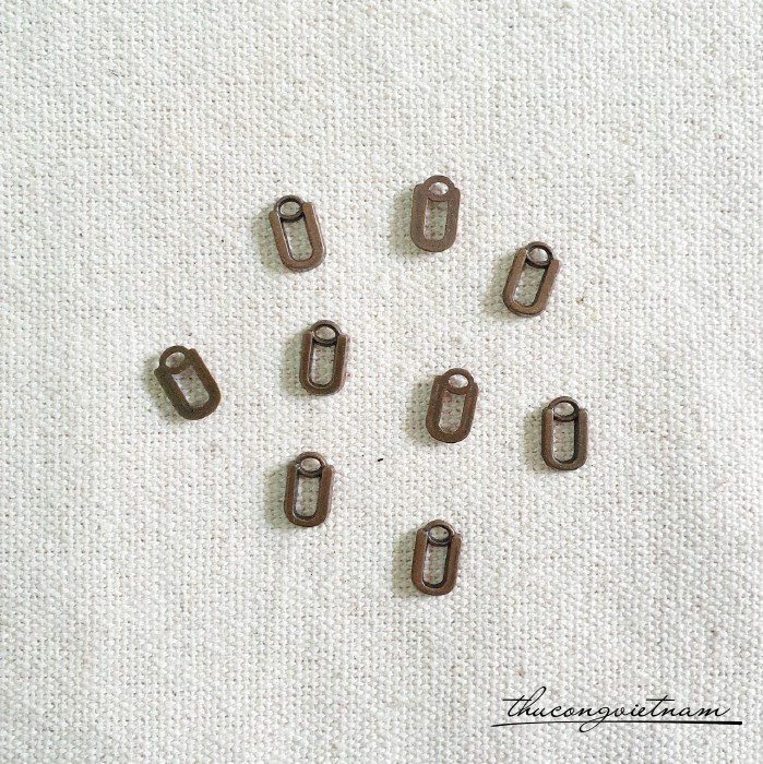 Chữ giả đồng 7mm (20 chữ) - Chữ U
