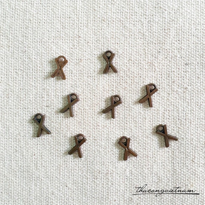 Chữ giả đồng 7mm (20 chữ) - Chữ X
