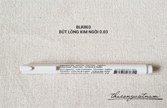 Bút vẽ kỹ thuật Nét Line Marvy Uchida ngòi 0.03mm