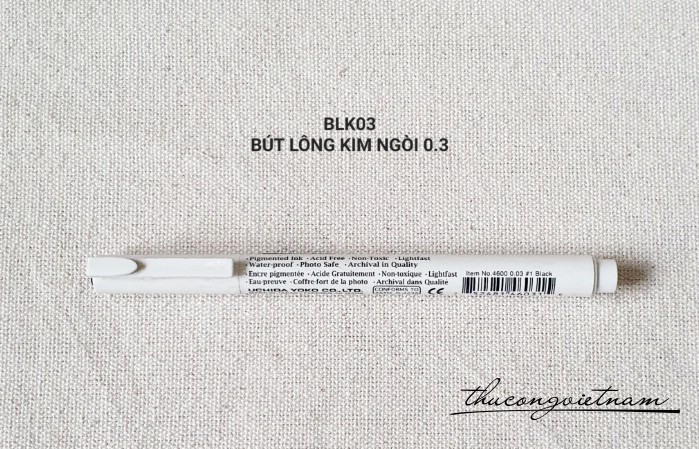 Bút vẽ kỹ thuật Nét Line Marvy Uchida ngòi 0.3mm