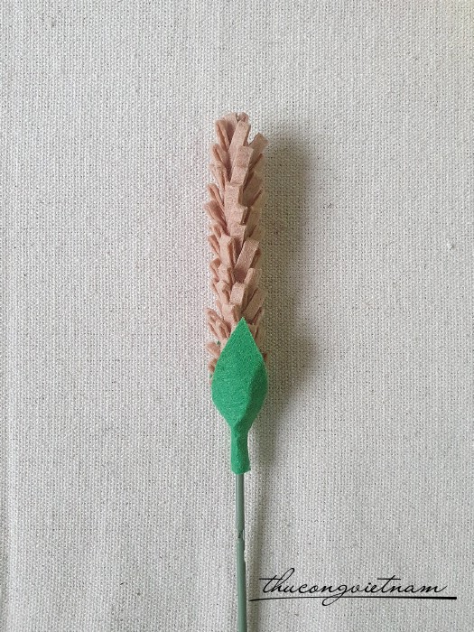 Hoa lavender vải nỉ (16-20cm) - Màu 2