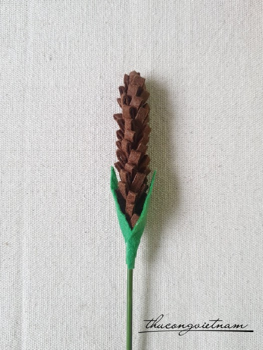 Hoa lavender vải nỉ (16-20cm) - Màu 3