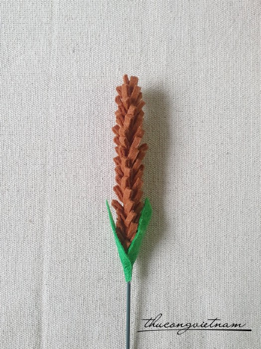 Hoa lavender vải nỉ (16-20cm) - Màu 4