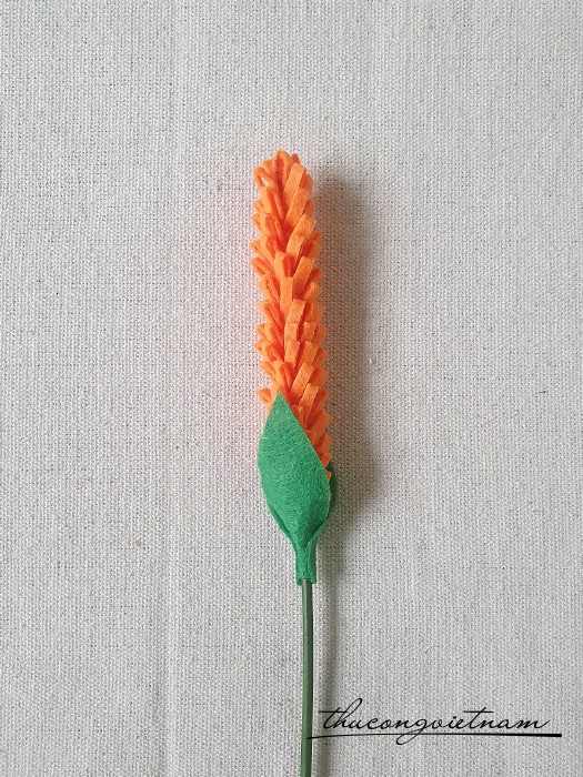 Hoa lavender vải nỉ (16-20cm) - Màu 18