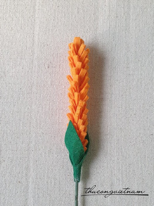 Hoa lavender vải nỉ (16-20cm) - Màu 20