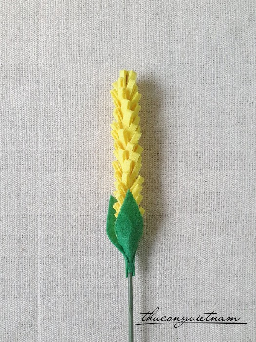 Hoa lavender vải nỉ (16-20cm) - Màu 22