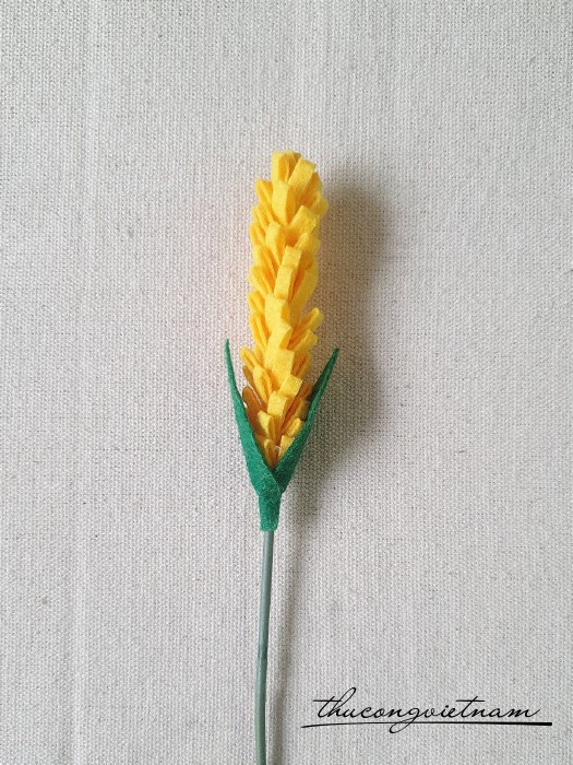 Hoa lavender vải nỉ (16-20cm) - Màu 23