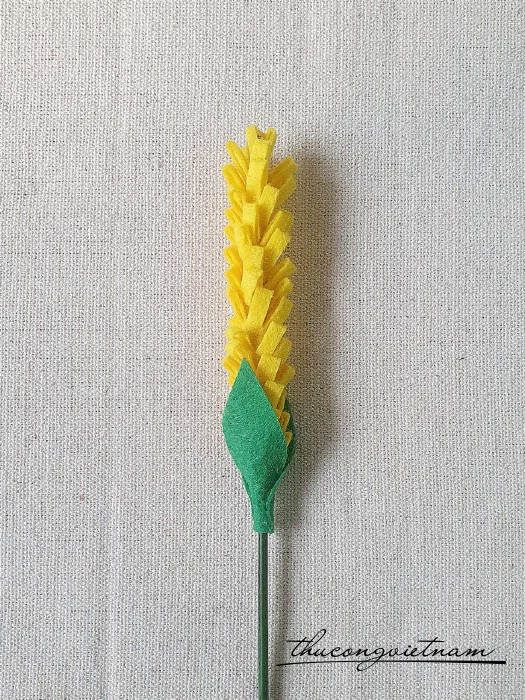 Hoa lavender vải nỉ (16-20cm) - Màu 26