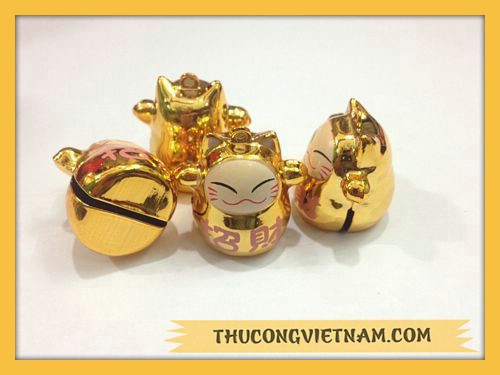 Lục lạc mèo vàng lớn 