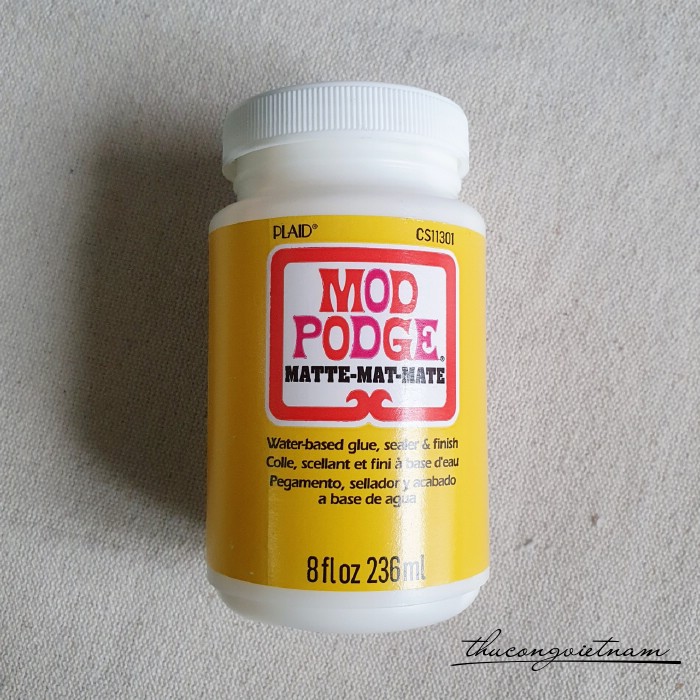 Keo Mod Podge Matte Tạo mờ đa dụng 236ml