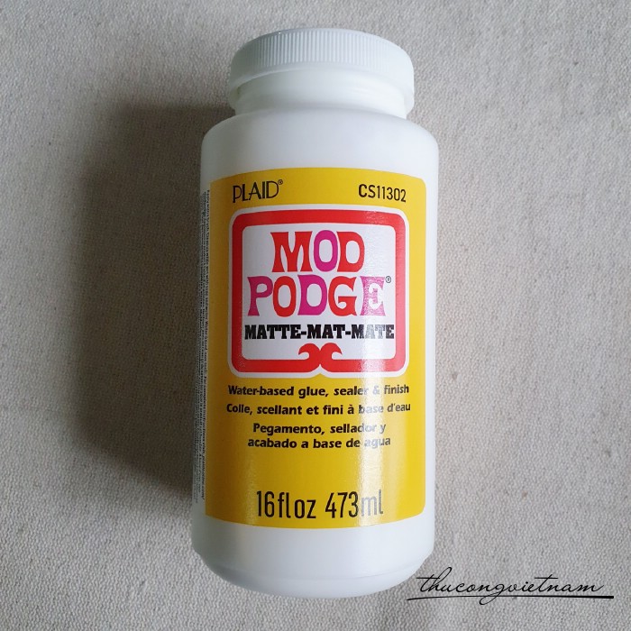 Keo Mod Podge Matte Tạo mờ đa dụng 473ml
