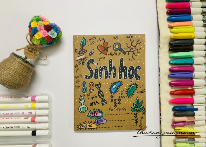 Tập học sinh vẽ tay môn Sinh học 2
