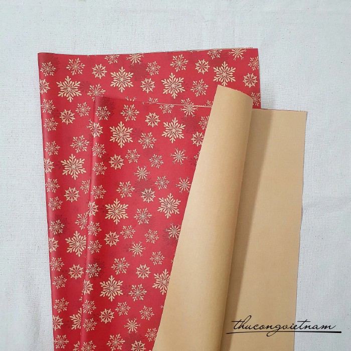 Giấy Kraft Giáng Sinh M23 (72*51cm)