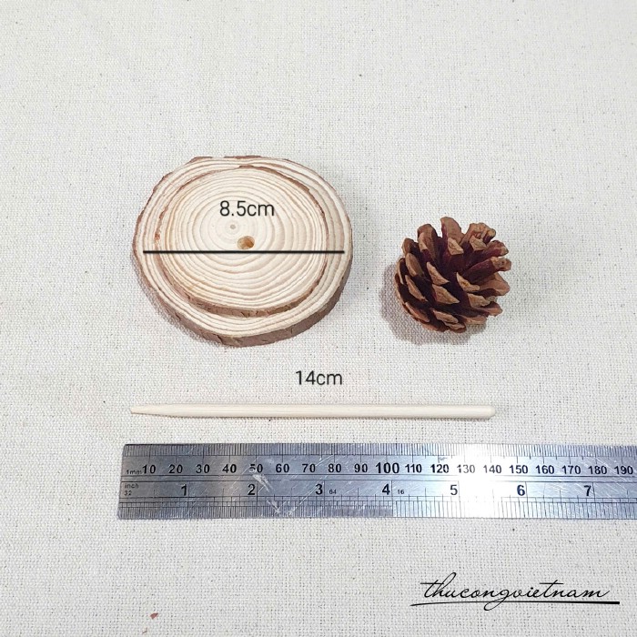 Đế gỗ có cây cắm 8.5*14cm
