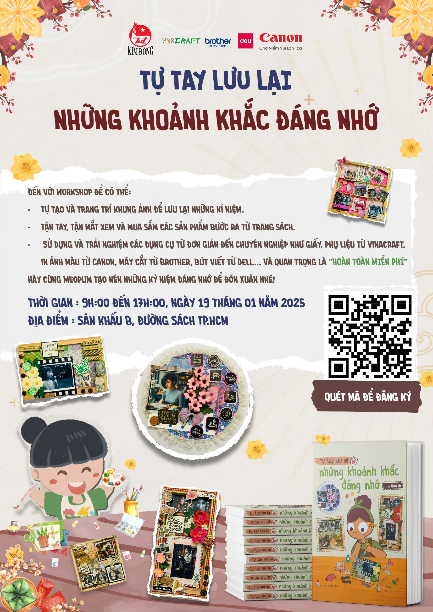 Workshop Tự Tay Lưu Lại Những Khoảnh Khắc Đáng Nhớ