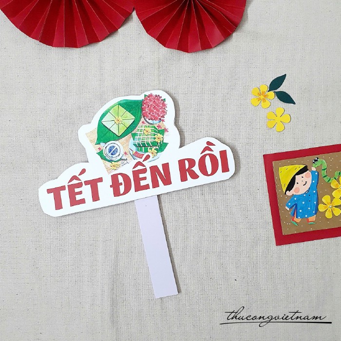 Hashtag cầm tay Tết 