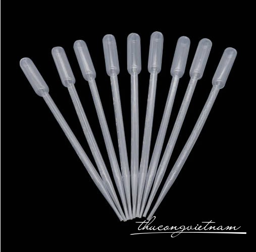 Ống nhựa thí nghiệm nhỏ giọt 5ml (2 cái)