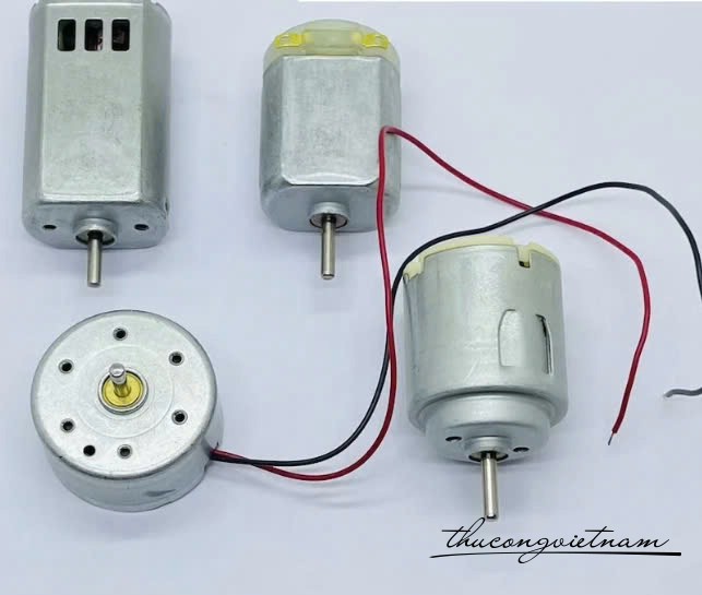 Động Cơ Mini 130 Hàn sẵn dây 10cm tốc độ cao