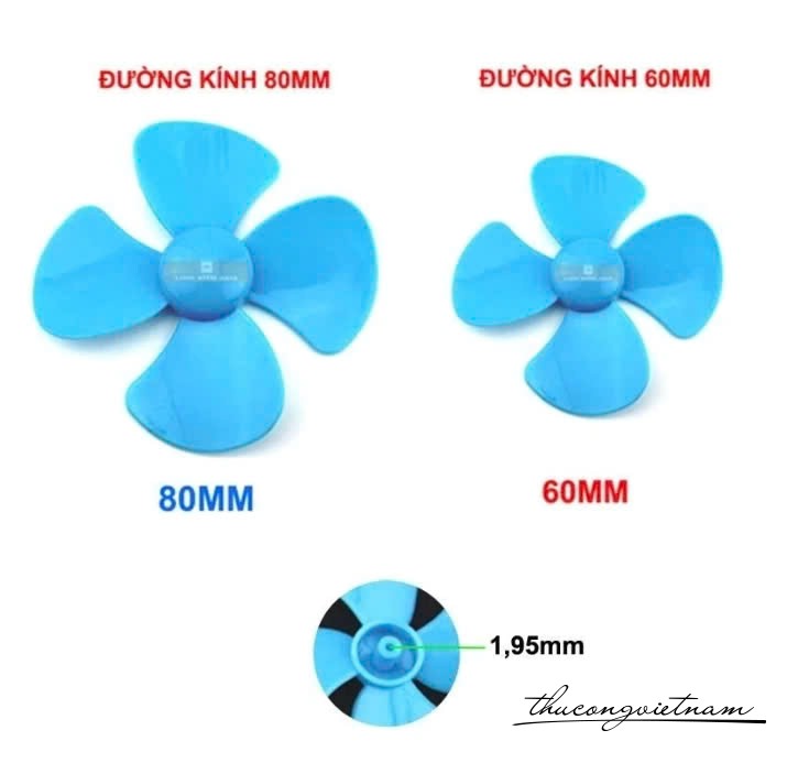 Cánh quạt bốn cánh Φ604Y2A Φ804Y2A