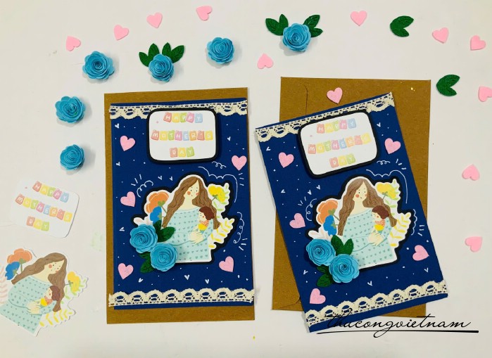 Thiệp Happy Mother's Day (13x19cm)