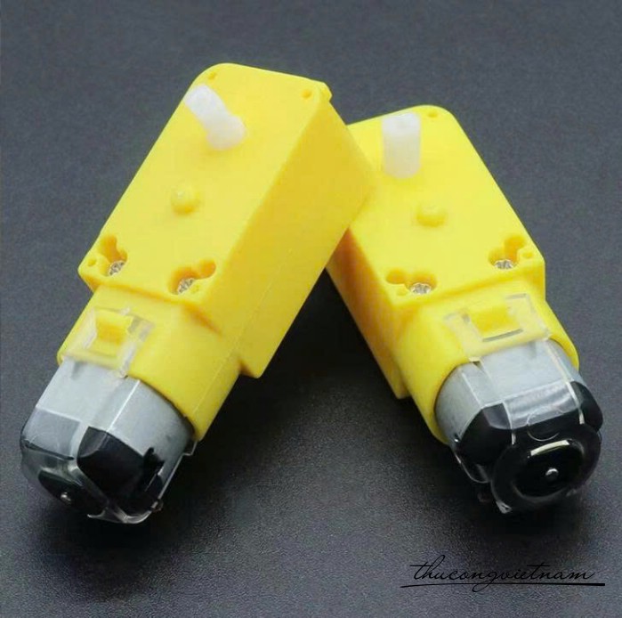 Động cơ giảm tốc trục vàng (69x22x27mm)