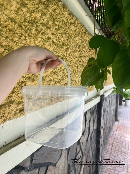 Xô nhựa 3L có nắp