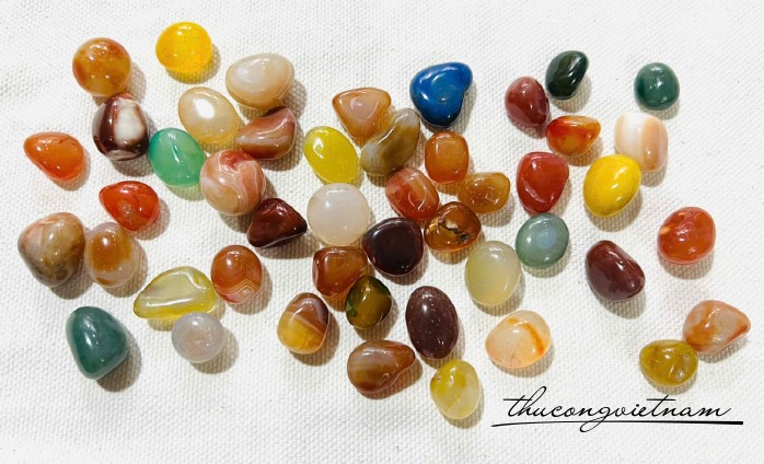 Đá mã não 2–3cm/viên – Túi 100g