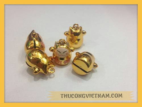 Lục lạc mèo vàng nhỏ 