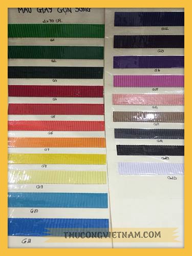 Giấy gợn sóng, dạng sợi
