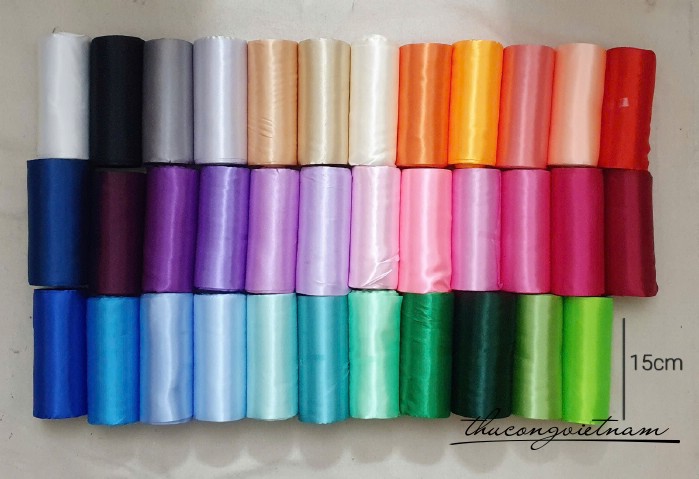 Ruy băng lụa bản to 15cm