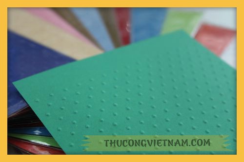 Giấy gân hoa văn nổi 03