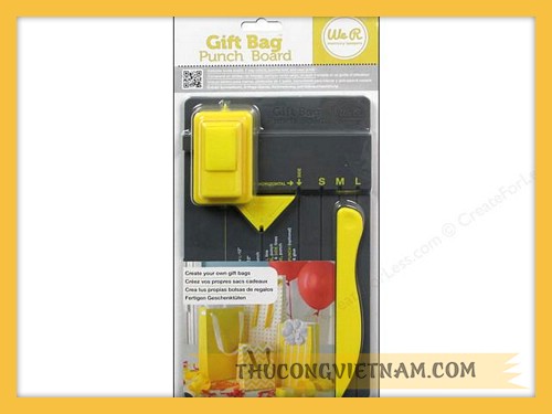 Bảng dụng cụ làm túi giấy