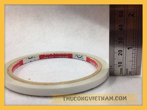 Băng keo hai mặt 0.5cm