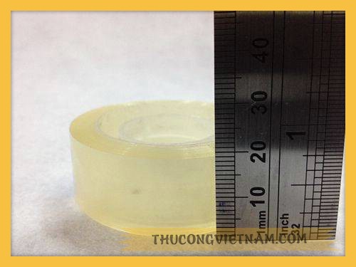 Băng keo trong loại nhỏ 2cm