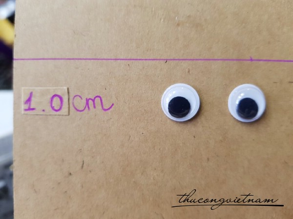Mắt lúc lắc 1cm 10 cái