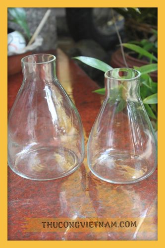 Lọ thuỷ tinh bình phễu S16