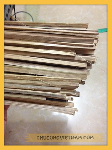 Thanh tre làm lồng đèn 70cm