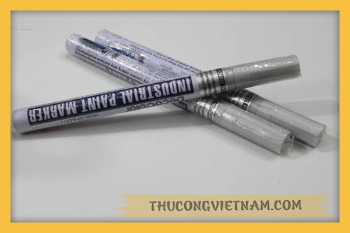 Bút sơn DecoColor Industrial paint marker màu bạc