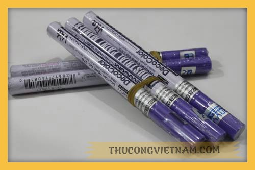 Bút sơn DecoColor Industrial paint marker màu tím