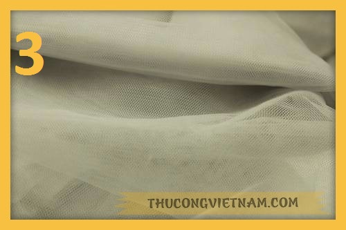 Vải voan lưới may váy tutu 03