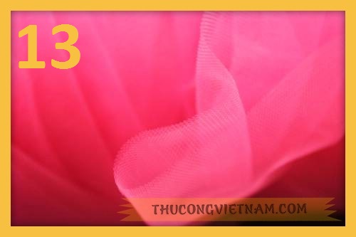 Vải voan lưới may váy tutu 13