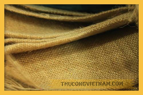 Vải bố nâu