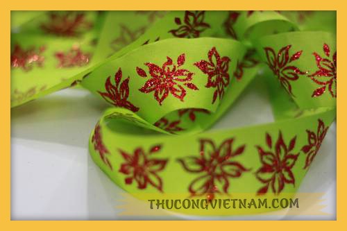 Ruy Băng lụa giáng sinh 01
