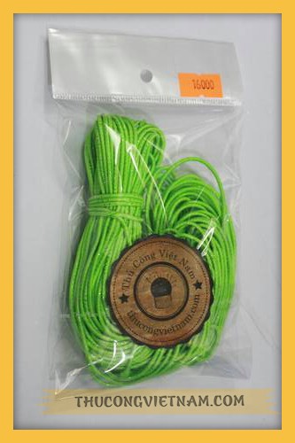 Dây thun tròn kim tuyến 2mm 03