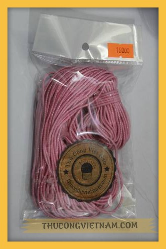 Dây thun tròn kim tuyến 2mm 07