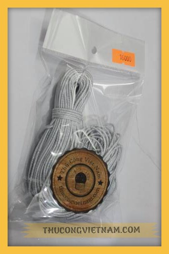 Dây thun tròn kim tuyến 2mm 08