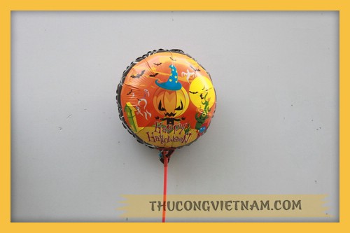Bong bóng tròn Halloween mẫu 2