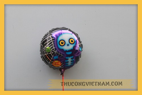 Bong bóng tròn Halloween mẫu 3