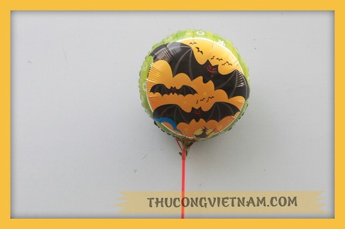 Bong bóng tròn Halloween mẫu 4