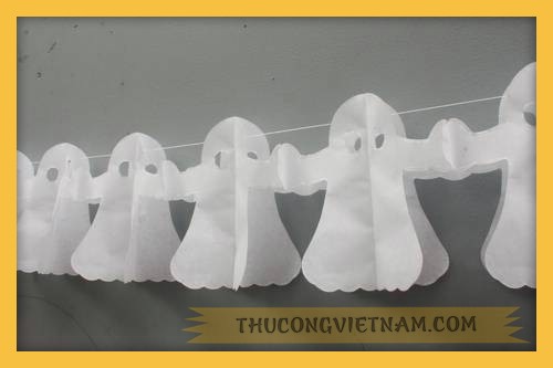 Dây treo Halloween Con Ma